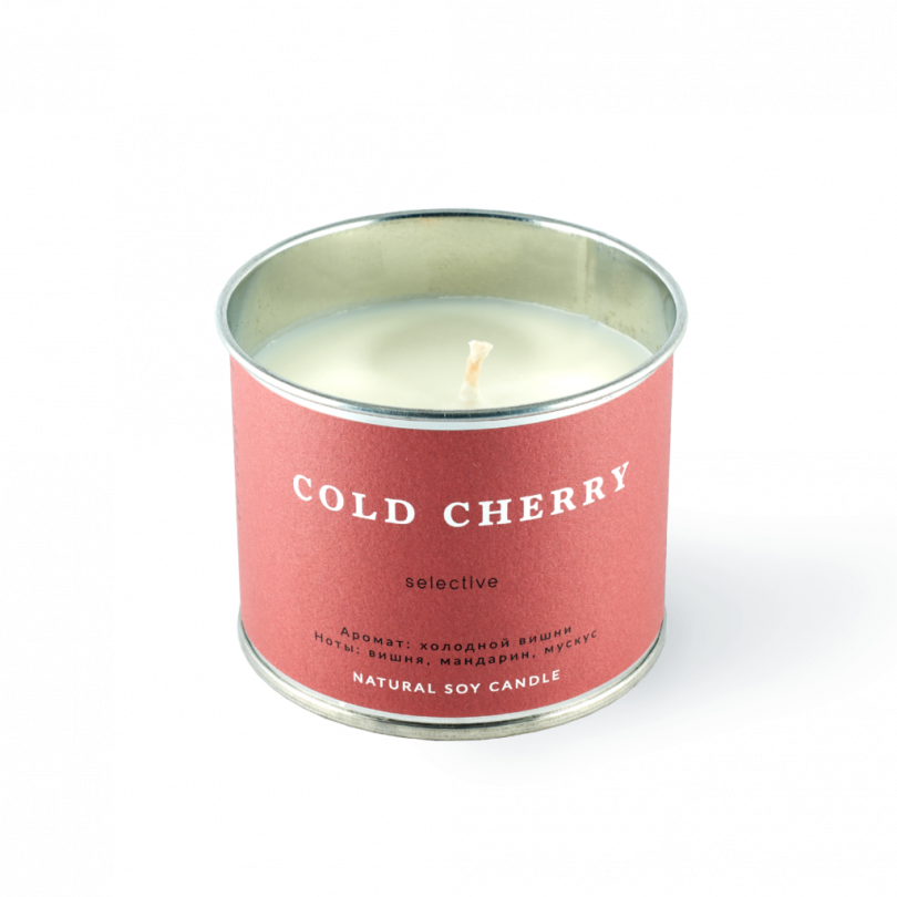 Ароматическая свеча из соевого воска